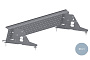 Комплект решетчатого снегозадержания Orima VLE3 для металлочерепицы и гибкой кровли, 2,46 м светло-серый