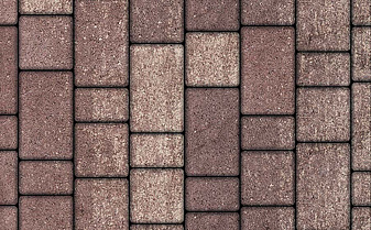 Плитка тротуарная Старый город Б.1.Ф.6см Искусственный камень Плитняк вишневый